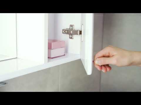 Миниатюра изображения товара Шкаф с зеркалом для ванной Style Line Канна 75 (с подсветкой)