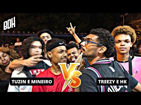 (MISÉRIA WIN 😅😂) TUZIN E MINEIRO X TREEZY E HK - SEMI FINAL - BDH155