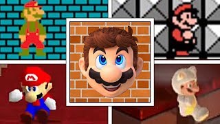 Evolution Of Wall Clipping Glitch In Every Mario Game (Main Series)