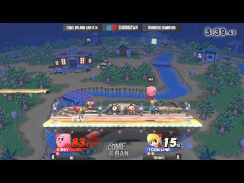 Come on and Ban #14 - Winner Quarters: Trevonte (Toon Link) vs M3 (Kirby/King Dedede)
