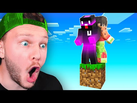 J’ai Survécu sur 1 SEUL BLOC sur Minecraft ! (Oneblock Avec Superkiki #1)