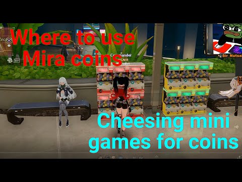 Tower of Fantasy - Mirroria minigame locations, and where to use mira coins.