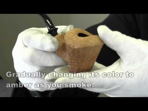 [PIPEJAPAN]TSUGE FREEHAND PIPE ”IKEBANA” Setter tan shell