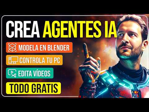Crea tu agente de IA y controla cualquier herramienta 🤯 ¡Automatiza TODO GRATIS!