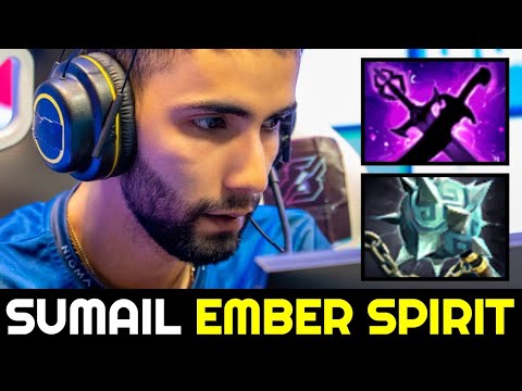 SUMAIL Ember Spirit Destroy Enemies with Old Meta Gleipnir Build 7.32d Dota 2