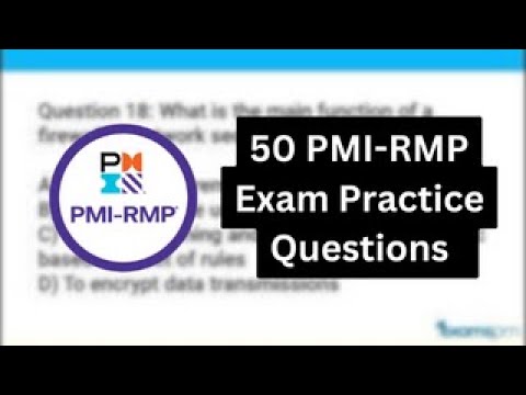 50 PMI-RMP Exam Practice Questions