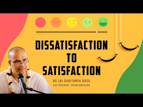 2 Signs of Satisfaction I Sri  Jai Chaitanya Dasa I SB 4.9.11 I 16.11.2021