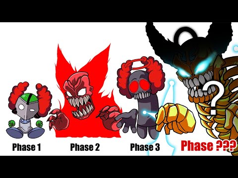 FNF Comparison Phases Battle Tricky & Hank Friday Night Funkin Animation