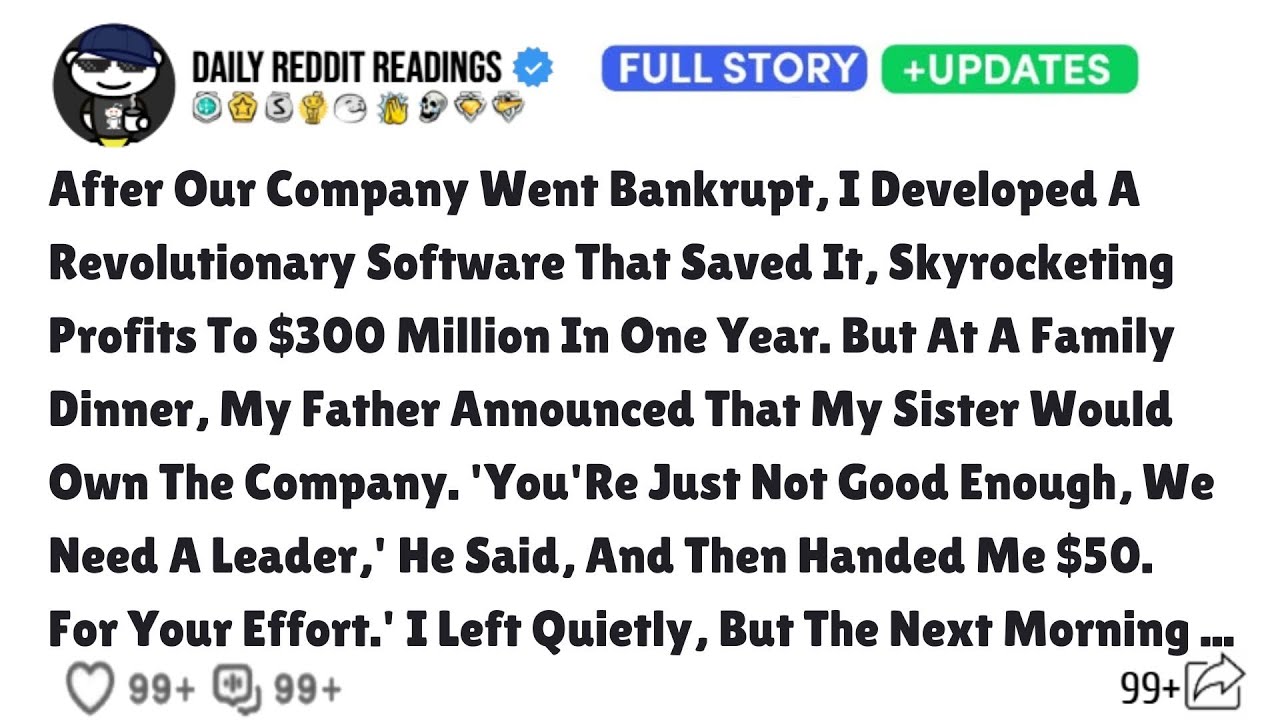 After Our Company Went Bankrupt, I Developed A Revolutionary Software That Saved It, $300 Million