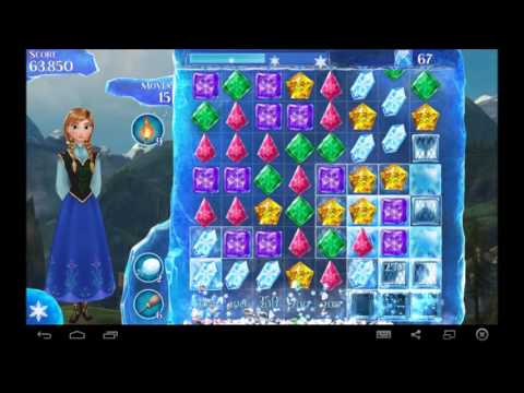 Frozen Free Fall  Level 285 - Disney’s #1 puzzle game - New update