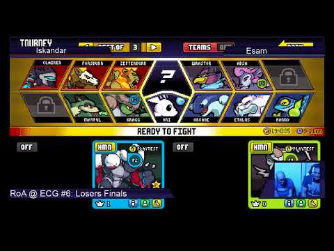 RoA @ ECG #6: Iskandar(Kragg) vs. Esam(Absa) Losers Finals