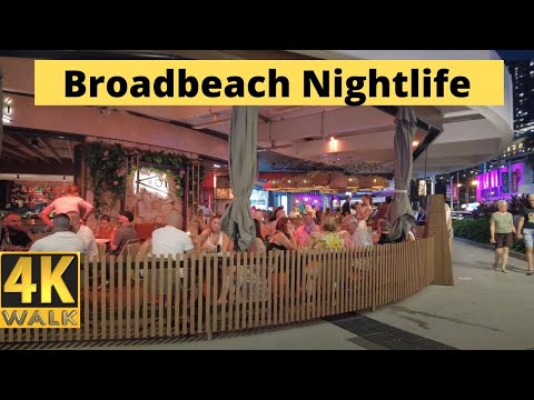 Broadbeach Gold Coast 🇦🇺 Walking Tour Sights 4k