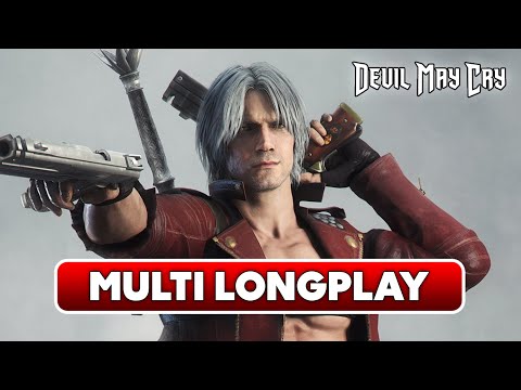 DEVIL MAY CRY 1, 2, 3, 4, DMC, 5 - LONGPLAY (FULL GAME) (6 IN 1)