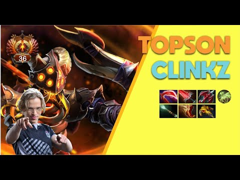Topson Clinkz Pro GamePlay Dota 2