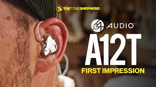Video thumbnail for 64 Audio A12t 👂🏻👂🏻 First Impression! by The Tone Shepherd