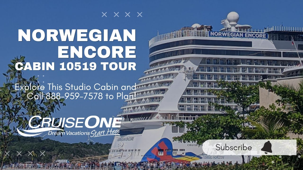 Norwegian Encore - Cabin 10519 - Video 1