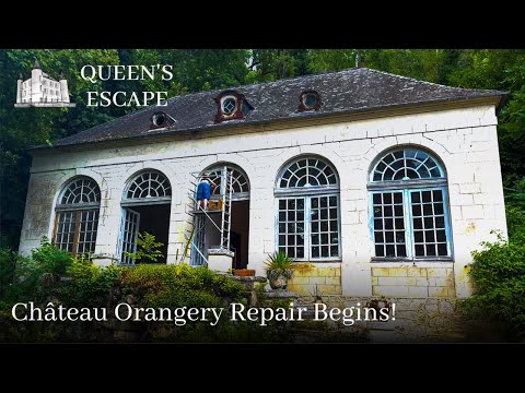 Château Orangery Repair Begins! | Queen's Escape