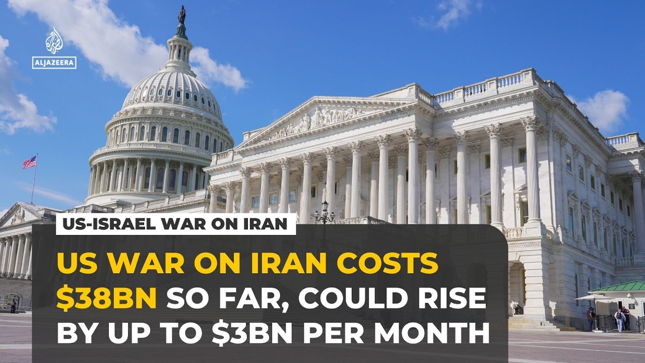 US war on Iran costs $38bn, could reach $3bn a month, CBO says