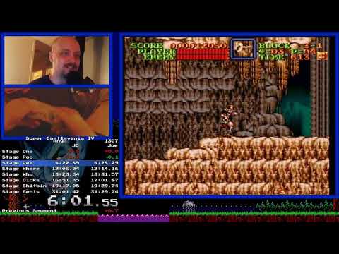 Super Castlevania IV -- Any% Speedrun in 31:25