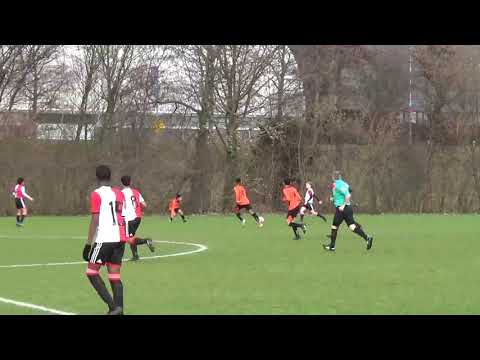 sc Feyenoord jo15 - Smitshoek  jo15 1-1 ( 0-1 )