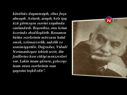 Sənətində yaşayan rəssam-Vidadi Nərimanbəyov