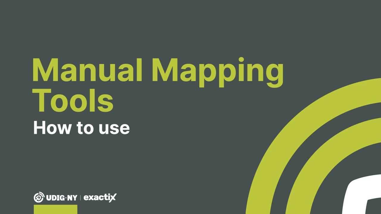 Manual Mapping Tools