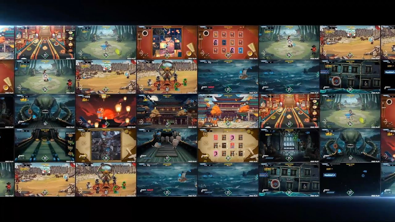 Retro Shooter Lightgun Console Games