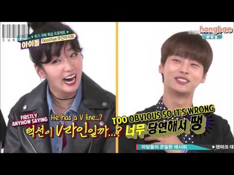 [ENG] 160323 MBC every1 Weekly Idol - Bomi, Hayoung, N MC Cut (1/2)