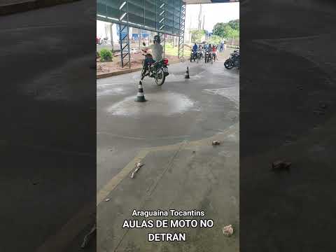 Aulas de moto no Detran de Araguaína Tocantins