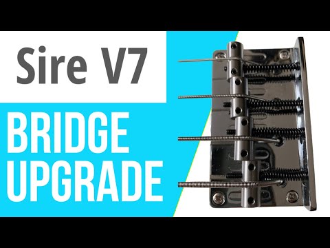 Sire V7 2nd Gen Bridge Upgrade - Modern S Bridge - Bass Mod