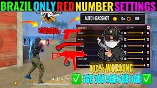 All Gun Headshot Sensitivity Setting After New OB49 Update | Free Fire Max Auto Headshot Sensitivity