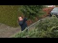 Kerstbomen verzilverd voor duofiets