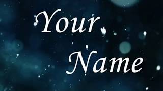 Your Name - karaoke