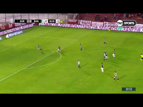 Gol del colombiano Andre Roa Huracan 3 Banfield 0