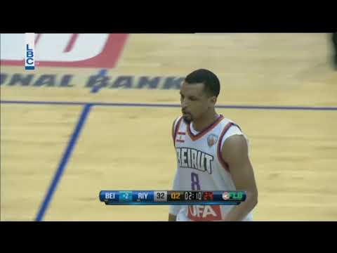 Lebanese Basketball League 2017/2018 - Beirut v Riyadi Mike Efevberha Basket