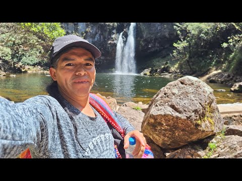 CASCADA DE INGACHACA Y SUS PAILAS ROTAS. OÑA PROVINCIA DEL AZUAY
