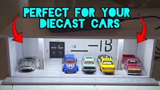 PERFECT FOR YOUR HOT WHEELS! MOREART PARKING GARAGE DIORAMA. EASY TO ASSEMBLE? 🤔