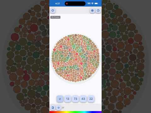 Ishihara Color Blind Test