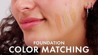 Sephora How To: Find Your Perfect Foundation Shade Match