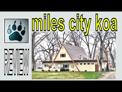 RV Parks in Eastern Montana | KOA Journey Campground Tour and Review (Miles City, MT)