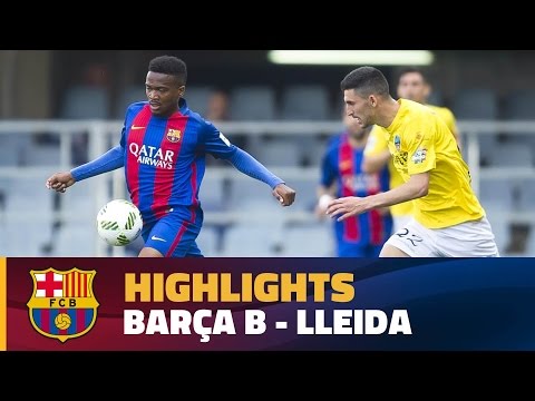 [HIGHLIGHTS] FUTBOL (2AB):  FC Barcelona B - Lleida (1-0)