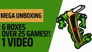 Retro Game Unboxing!!  Massive Video Games Monthly Haul Part 6