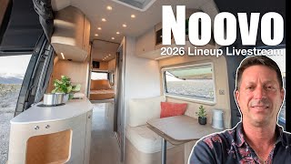 Inside Noovo’s 2026 Camper Van Lineup! Euro Design, Lithium Power & Live Q&A with Co-Founder Paul
