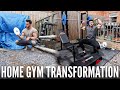BUILDING THE PERFECT HOME GYM IN MY GARDEN | FULL TRANSFORMATION + NEW PR SQUAT