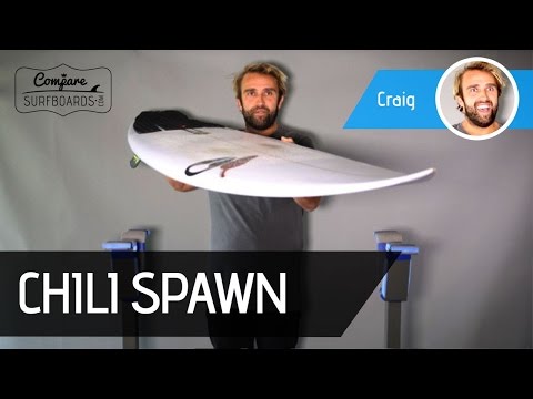 Chilli Surfboards Spawn Surfboard Review + Futures Rusty Blackstix no.149 | Compare Surfboards