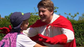 IGROM DO ZNANJA- SUPER PSORI, hrabri junak u borbi za zdravlje