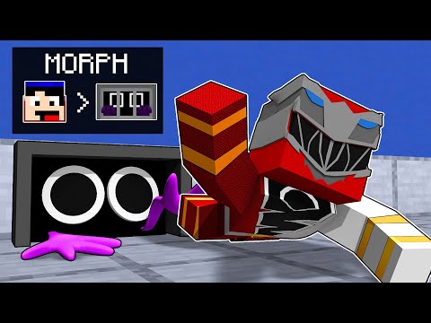 I DISGUISED MYSELF AS PURPLE and PULLED THE POWER RANGER'S FOOT in MINECRAFT!