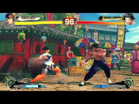 SSF4AE Ranked Asia - Ryukichikun (Fei Long) VS NEO TheOldType (Makoto)