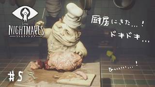 #5┊厨房で怪物に遭遇。ドキドキハラハラだった【 LITTLE NIGHTMARES / リトルナイトメア 】
