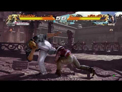 TEKKEN 7 King vs Master Raven with grapple throw